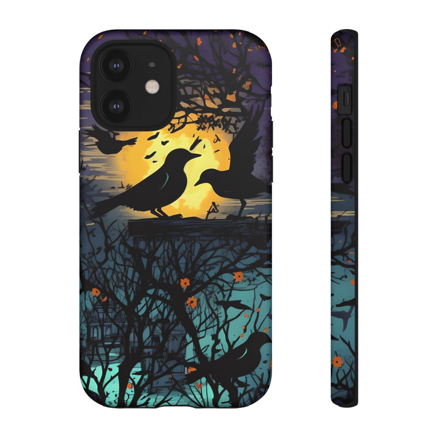 Raven's Reverie Protective Phone Tough Cases for Apple iPhone, Samsung Galaxy, or Google Pixel