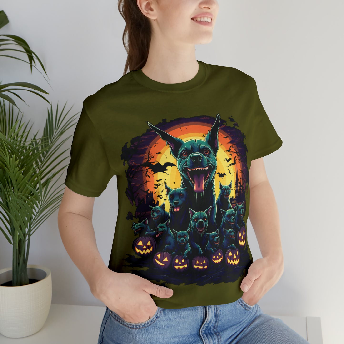 HOWL-O-WEEN Spooktacular Halloween T-Shirt