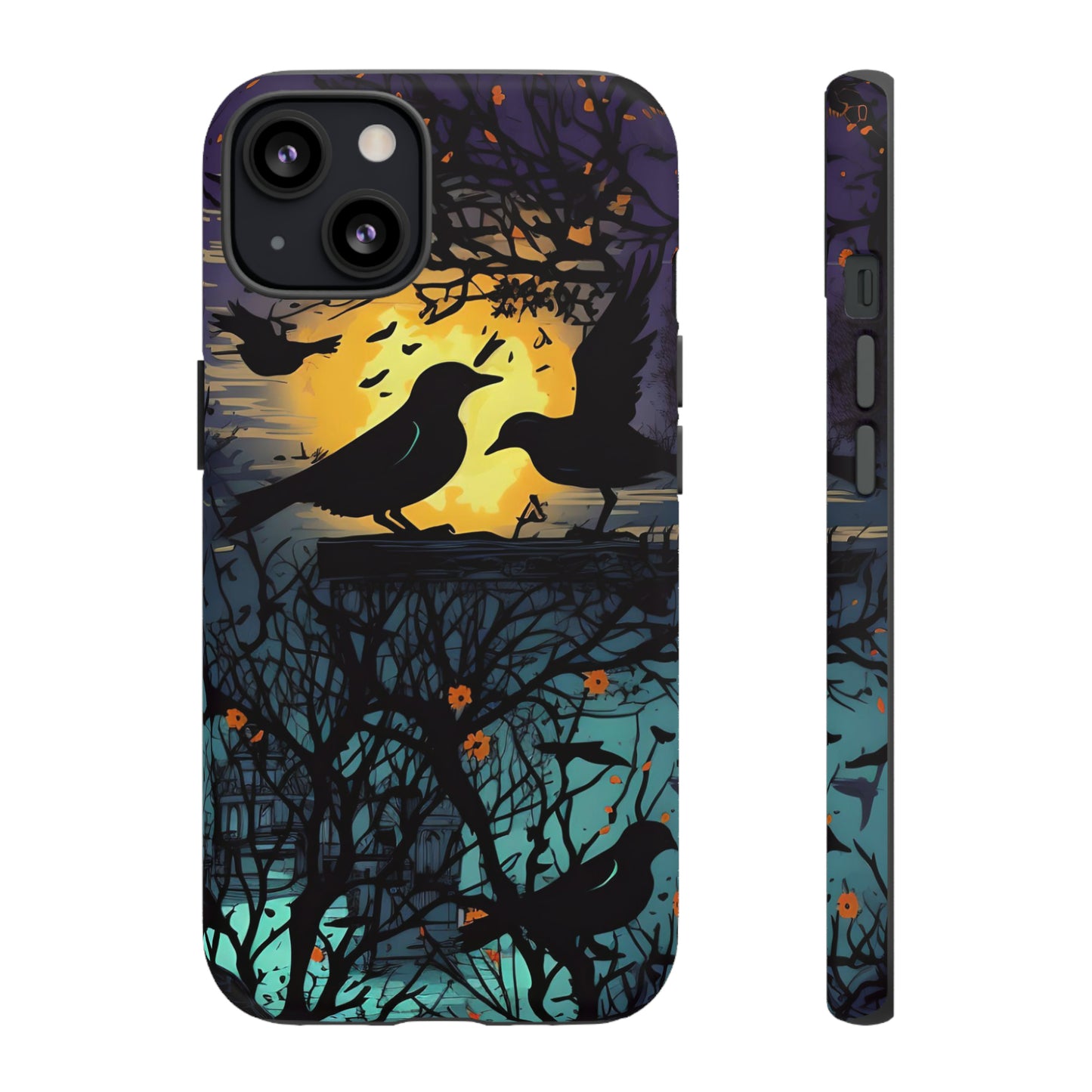 Raven's Reverie Protective Phone Tough Cases for Apple iPhone, Samsung Galaxy, or Google Pixel