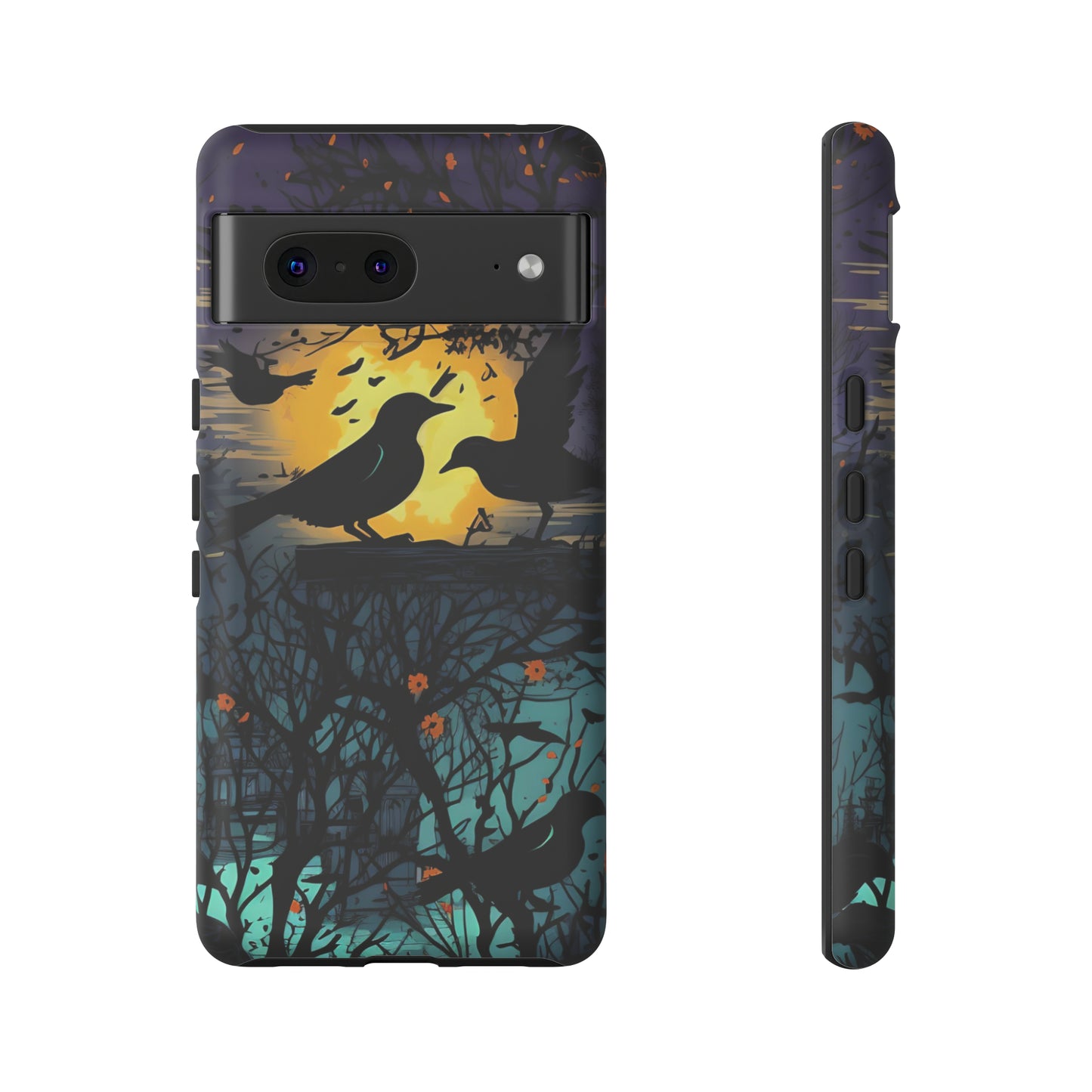 Raven's Reverie Protective Phone Tough Cases for Apple iPhone, Samsung Galaxy, or Google Pixel