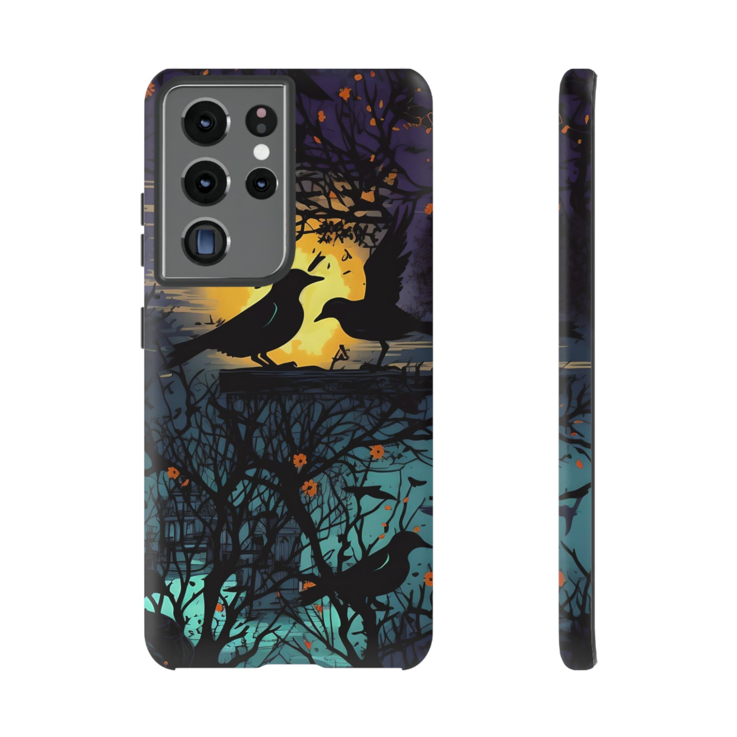 Raven's Reverie Protective Phone Tough Cases for Apple iPhone, Samsung Galaxy, or Google Pixel