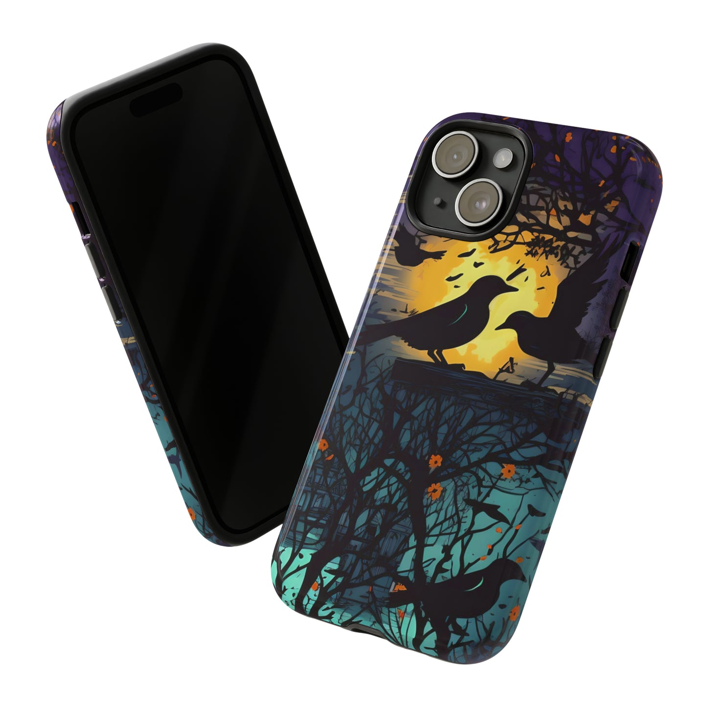 Raven's Reverie Protective Phone Tough Cases for Apple iPhone, Samsung Galaxy, or Google Pixel