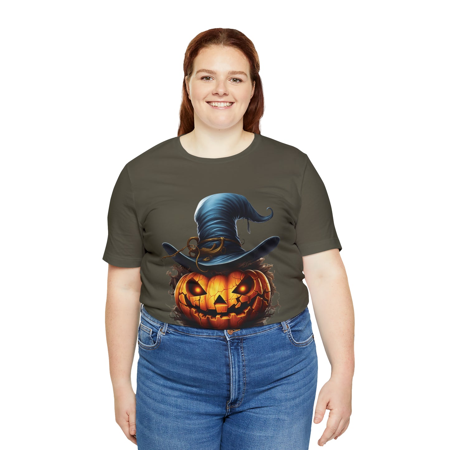 Spooktacular Halloween Pumpkin T-Shirt