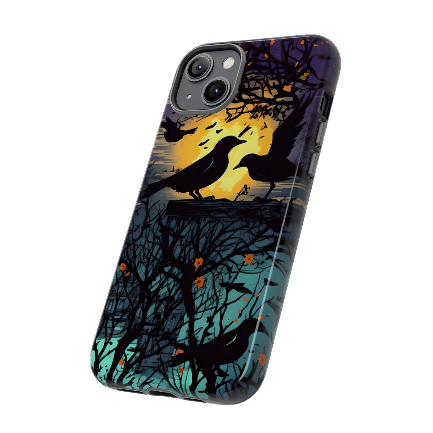 Raven's Reverie Protective Phone Tough Cases for Apple iPhone, Samsung Galaxy, or Google Pixel