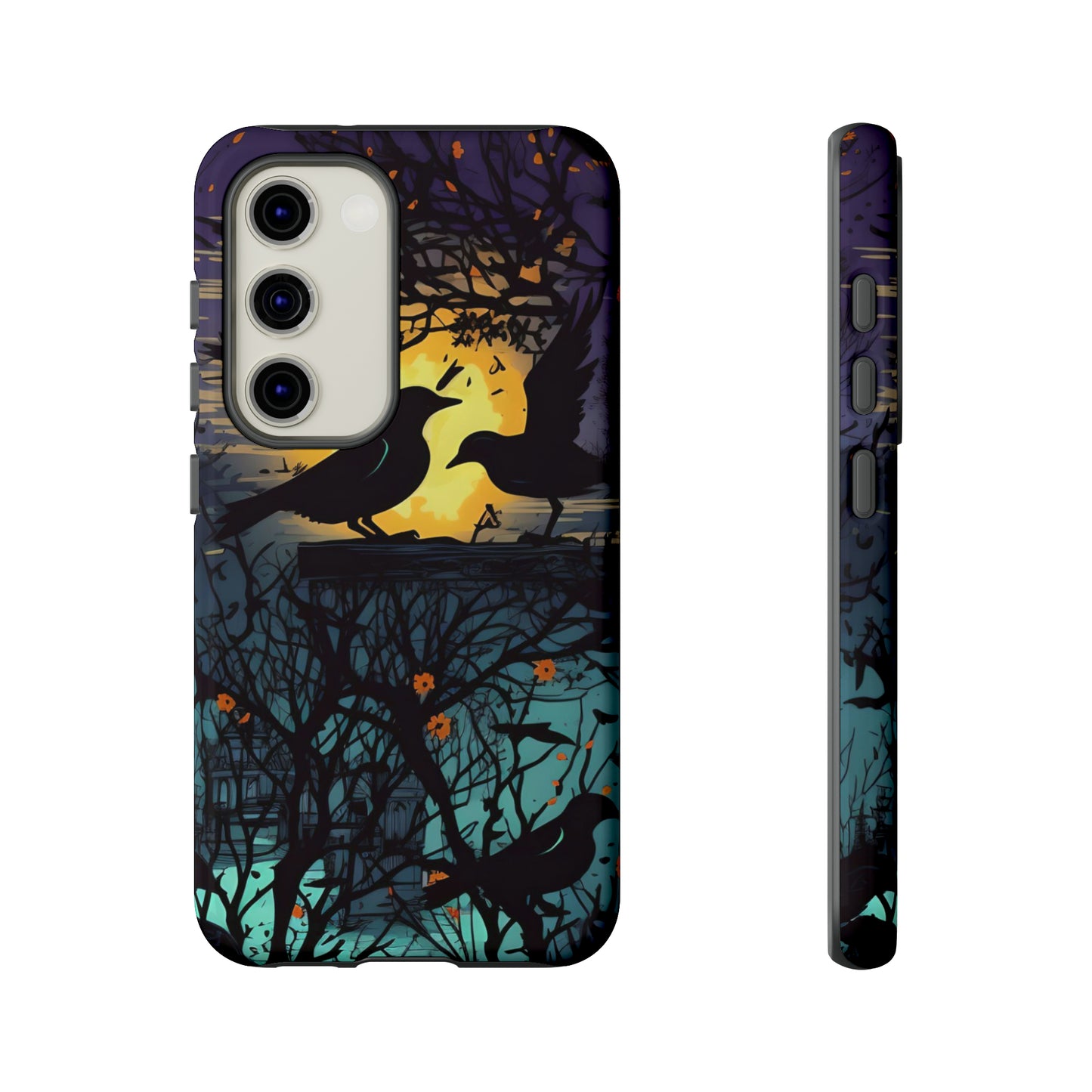 Raven's Reverie Protective Phone Tough Cases for Apple iPhone, Samsung Galaxy, or Google Pixel