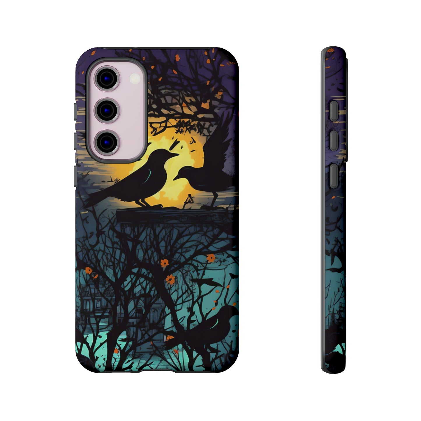 Raven's Reverie Protective Phone Tough Cases for Apple iPhone, Samsung Galaxy, or Google Pixel