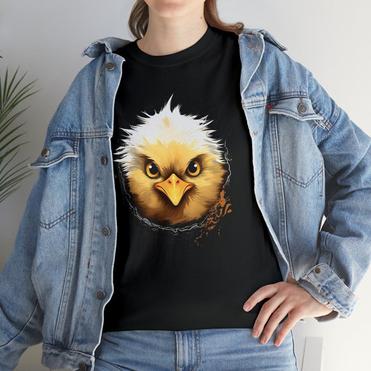 I seeee you!! Baby Chick Break Through T-Shirt