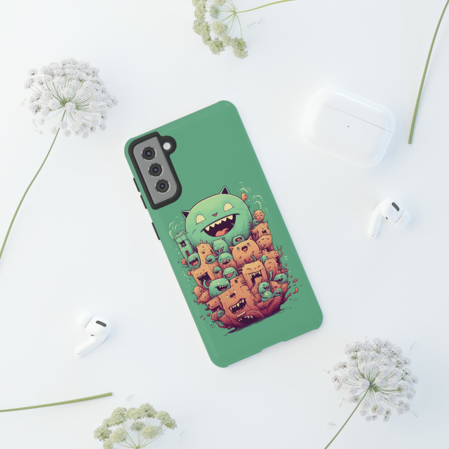 Twisted Monster Edition Tough Cases for your Apple iPhone, Samsung Galaxy, or Google Pixel device