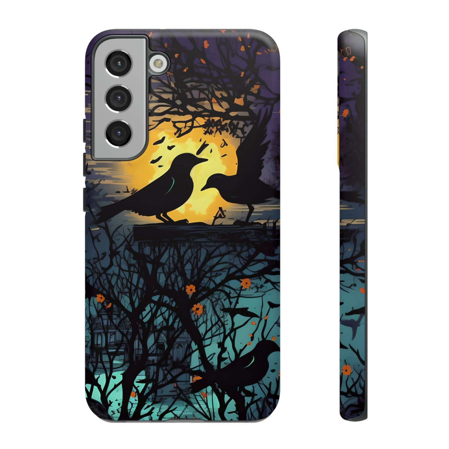 Raven's Reverie Protective Phone Tough Cases for Apple iPhone, Samsung Galaxy, or Google Pixel