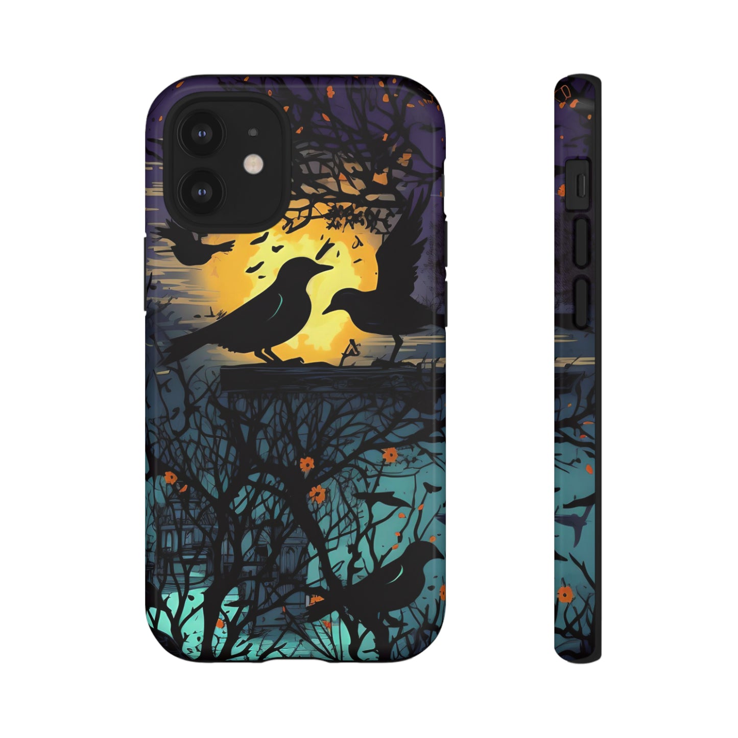 Raven's Reverie Protective Phone Tough Cases for Apple iPhone, Samsung Galaxy, or Google Pixel