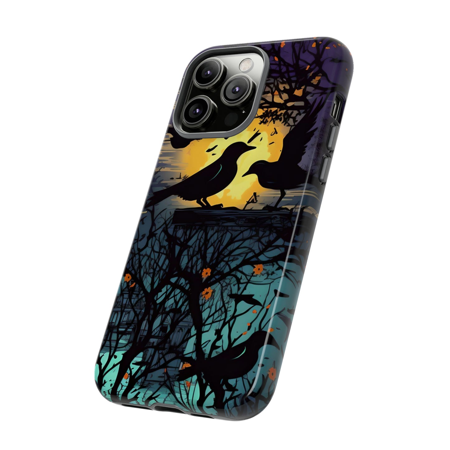 Raven's Reverie Protective Phone Tough Cases for Apple iPhone, Samsung Galaxy, or Google Pixel