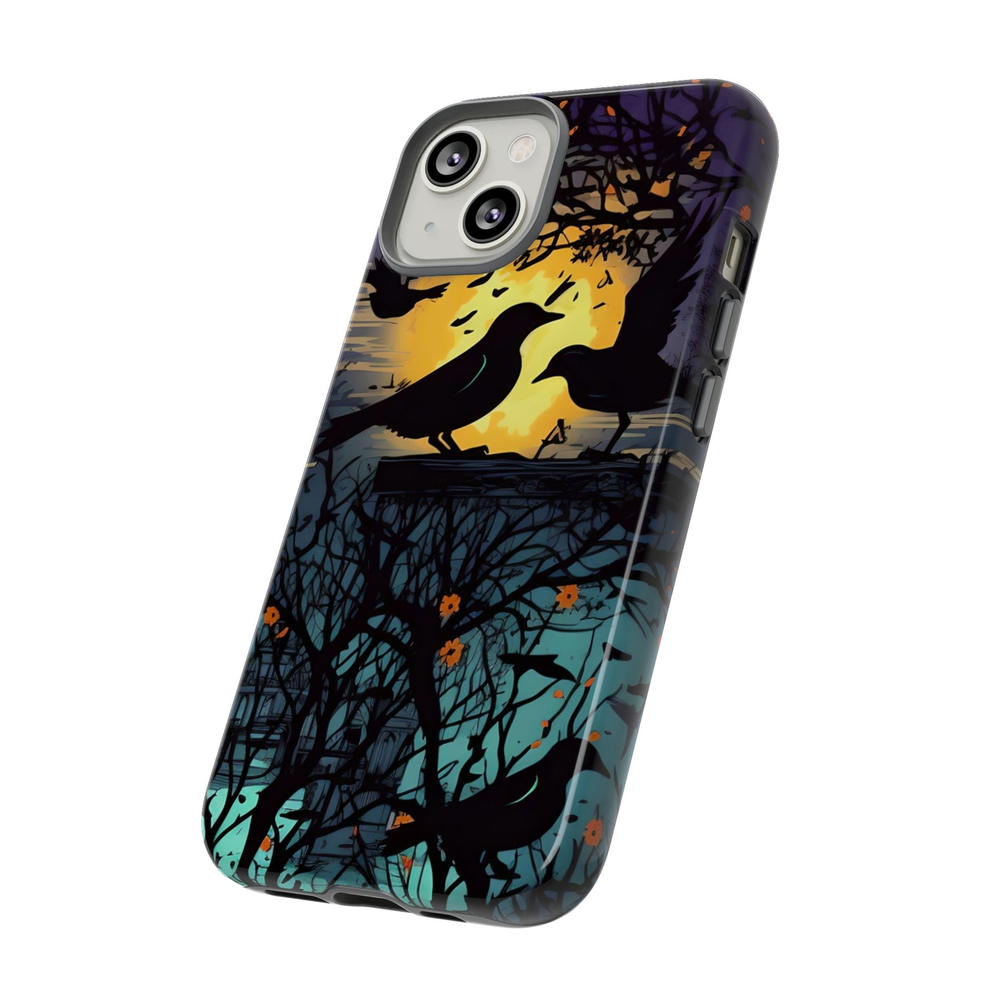 Raven's Reverie Protective Phone Tough Cases for Apple iPhone, Samsung Galaxy, or Google Pixel