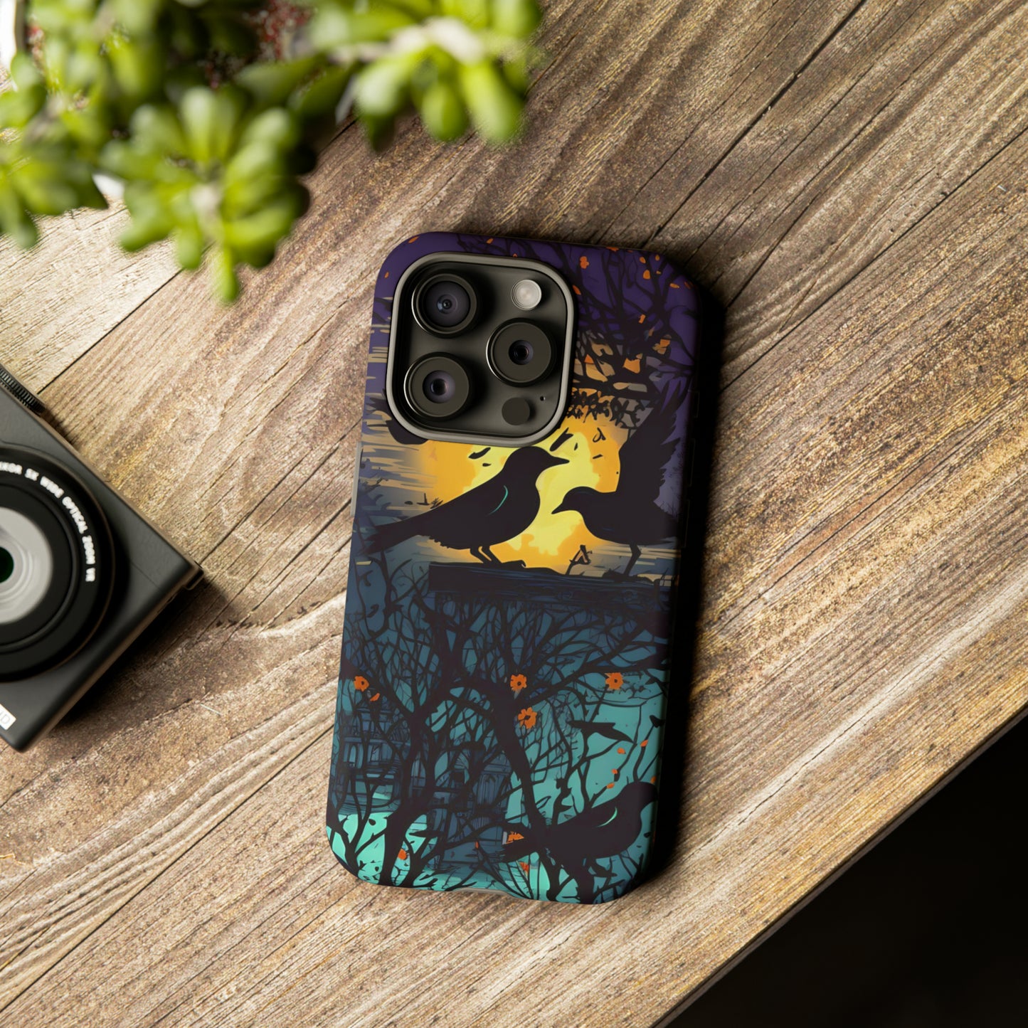 Raven's Reverie Protective Phone Tough Cases for Apple iPhone, Samsung Galaxy, or Google Pixel