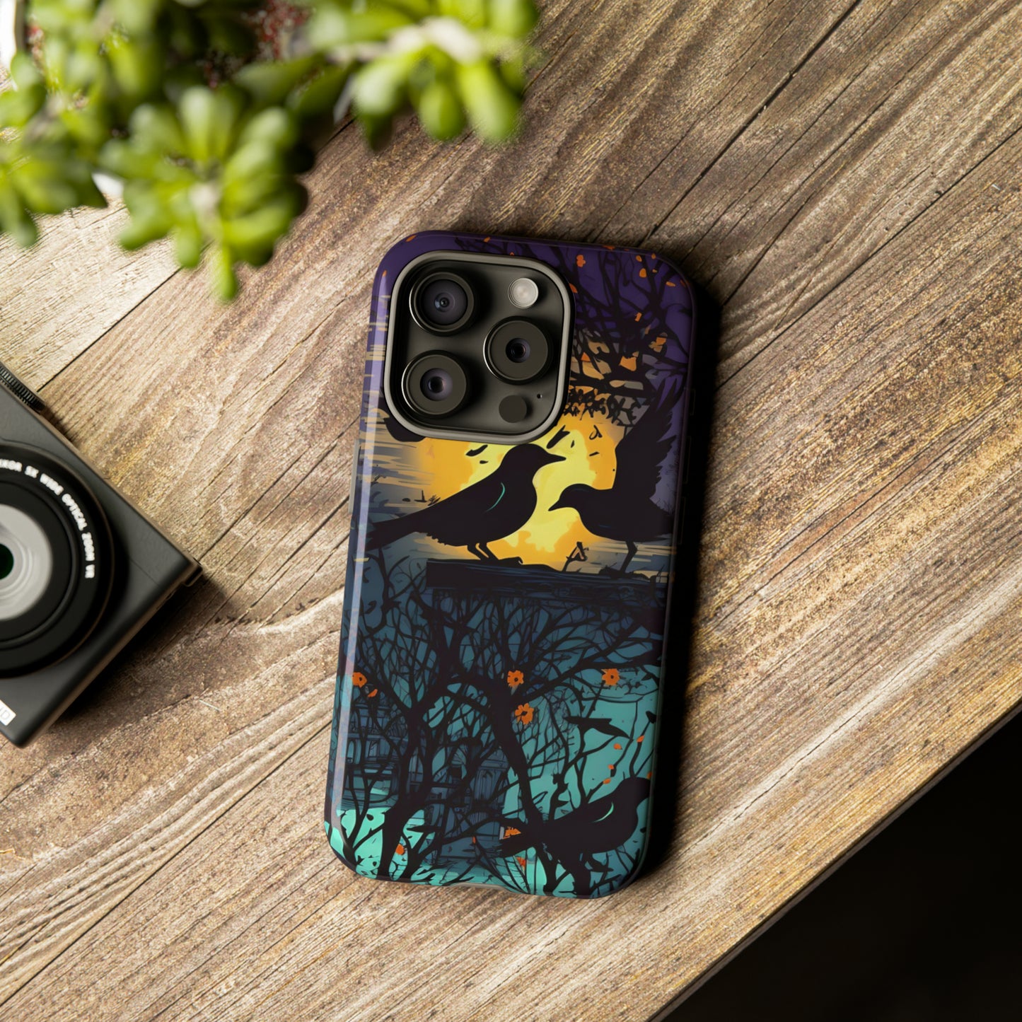 Raven's Reverie Protective Phone Tough Cases for Apple iPhone, Samsung Galaxy, or Google Pixel