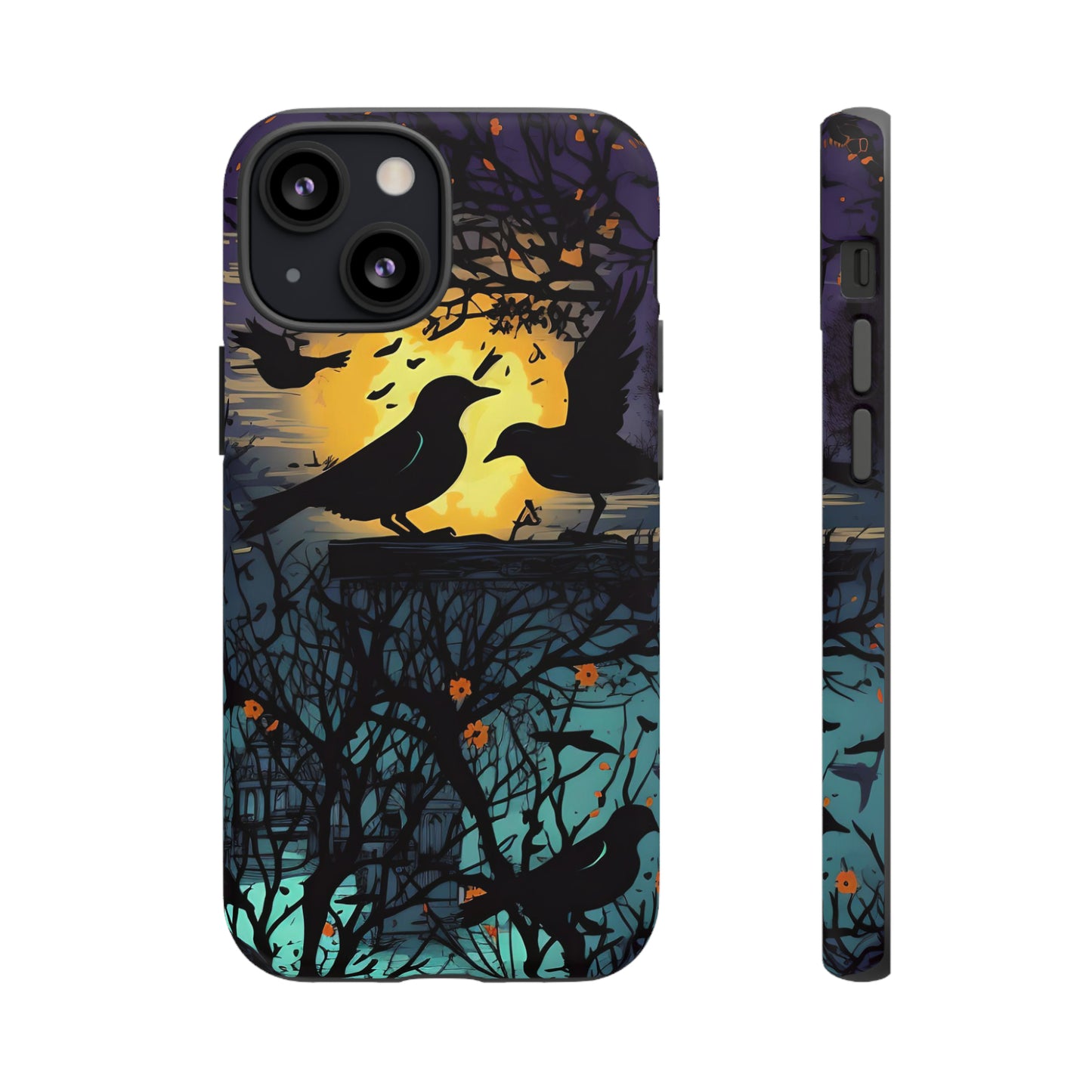 Raven's Reverie Protective Phone Tough Cases for Apple iPhone, Samsung Galaxy, or Google Pixel