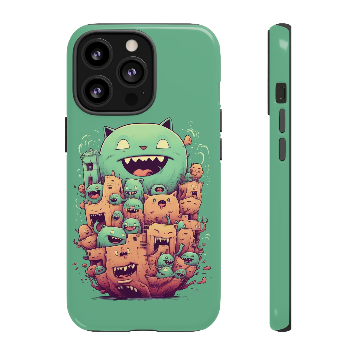 Twisted Monster Edition Tough Cases for your Apple iPhone, Samsung Galaxy, or Google Pixel device