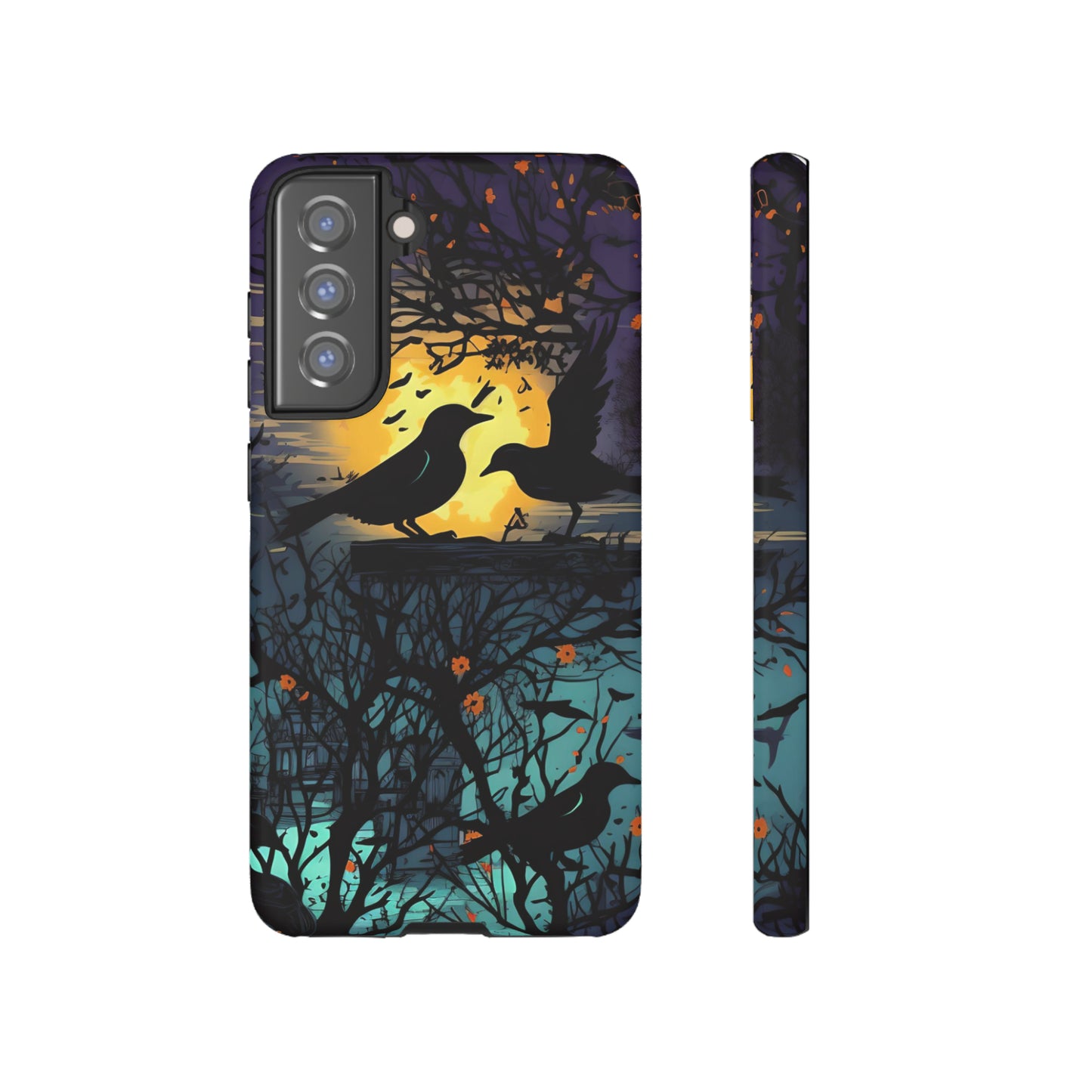 Raven's Reverie Protective Phone Tough Cases for Apple iPhone, Samsung Galaxy, or Google Pixel