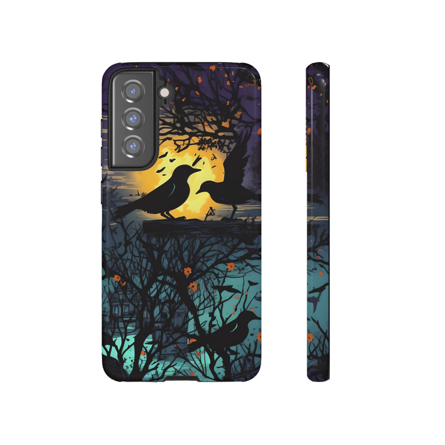 Raven's Reverie Protective Phone Tough Cases for Apple iPhone, Samsung Galaxy, or Google Pixel