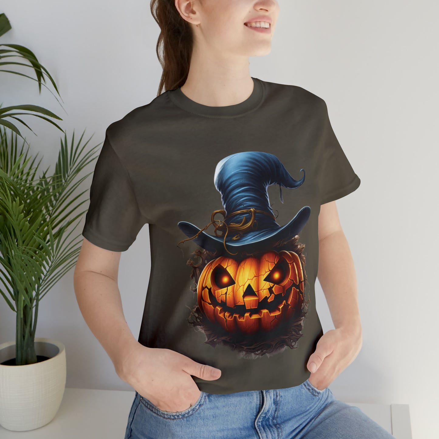 Spooktacular Halloween Pumpkin T-Shirt