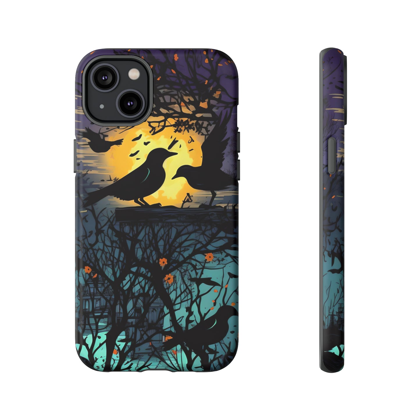 Raven's Reverie Protective Phone Tough Cases for Apple iPhone, Samsung Galaxy, or Google Pixel