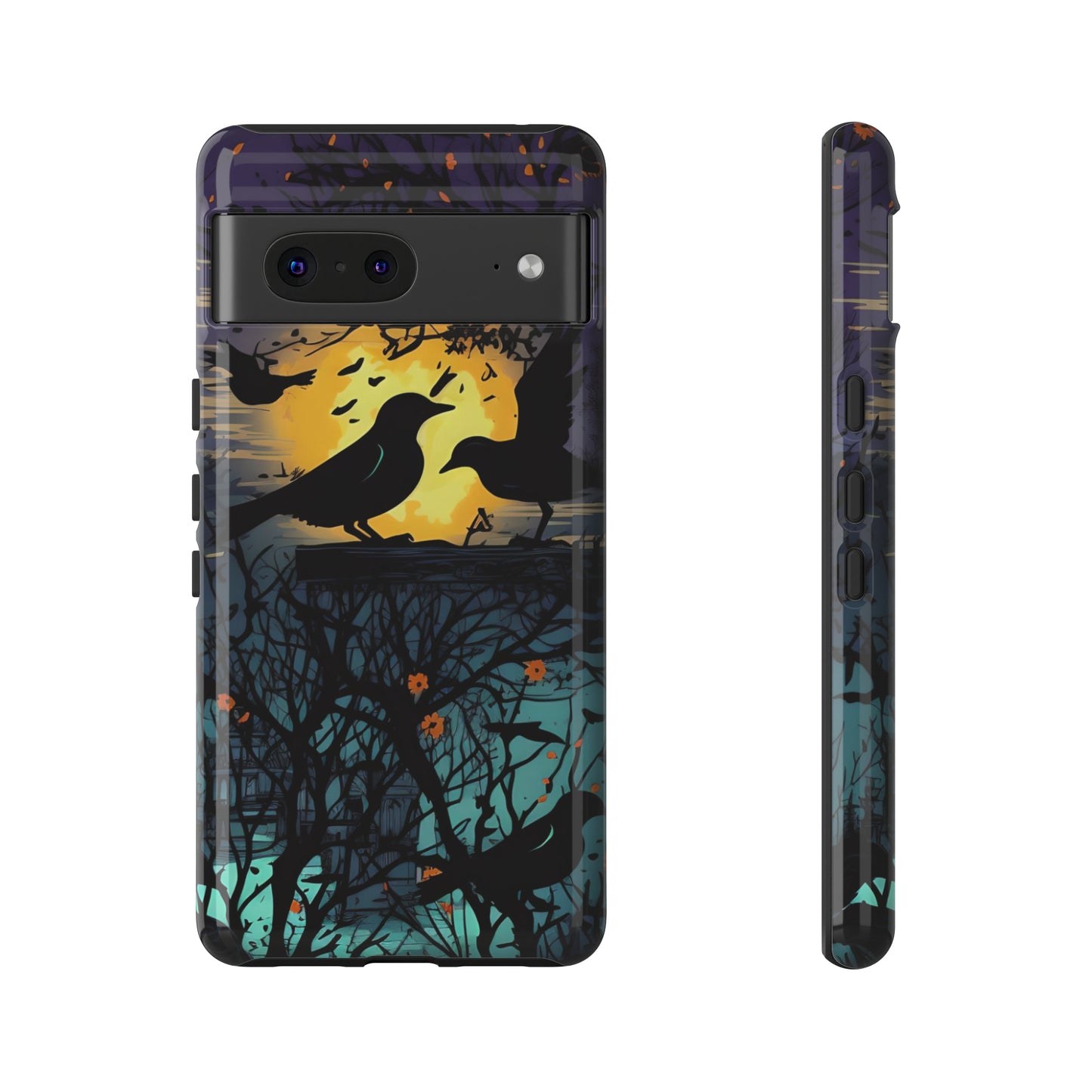 Raven's Reverie Protective Phone Tough Cases for Apple iPhone, Samsung Galaxy, or Google Pixel