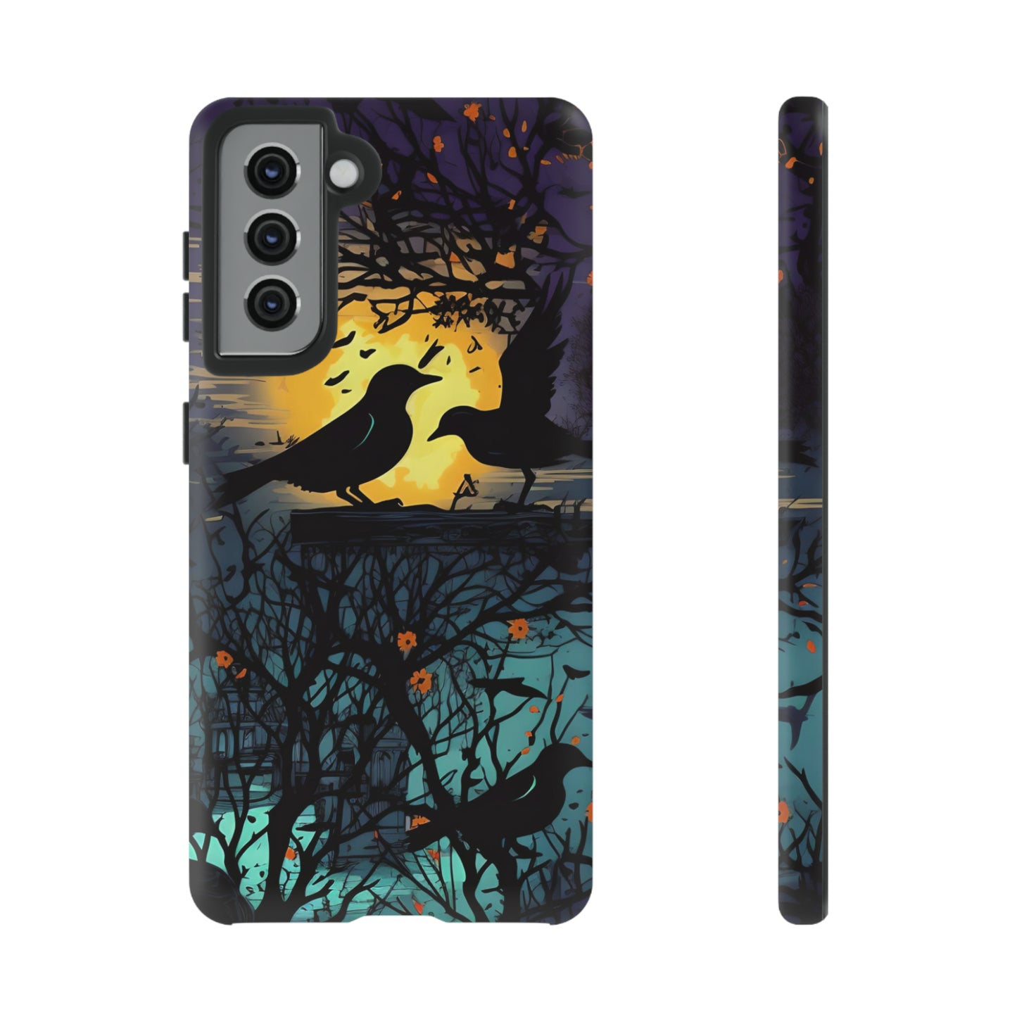 Raven's Reverie Protective Phone Tough Cases for Apple iPhone, Samsung Galaxy, or Google Pixel