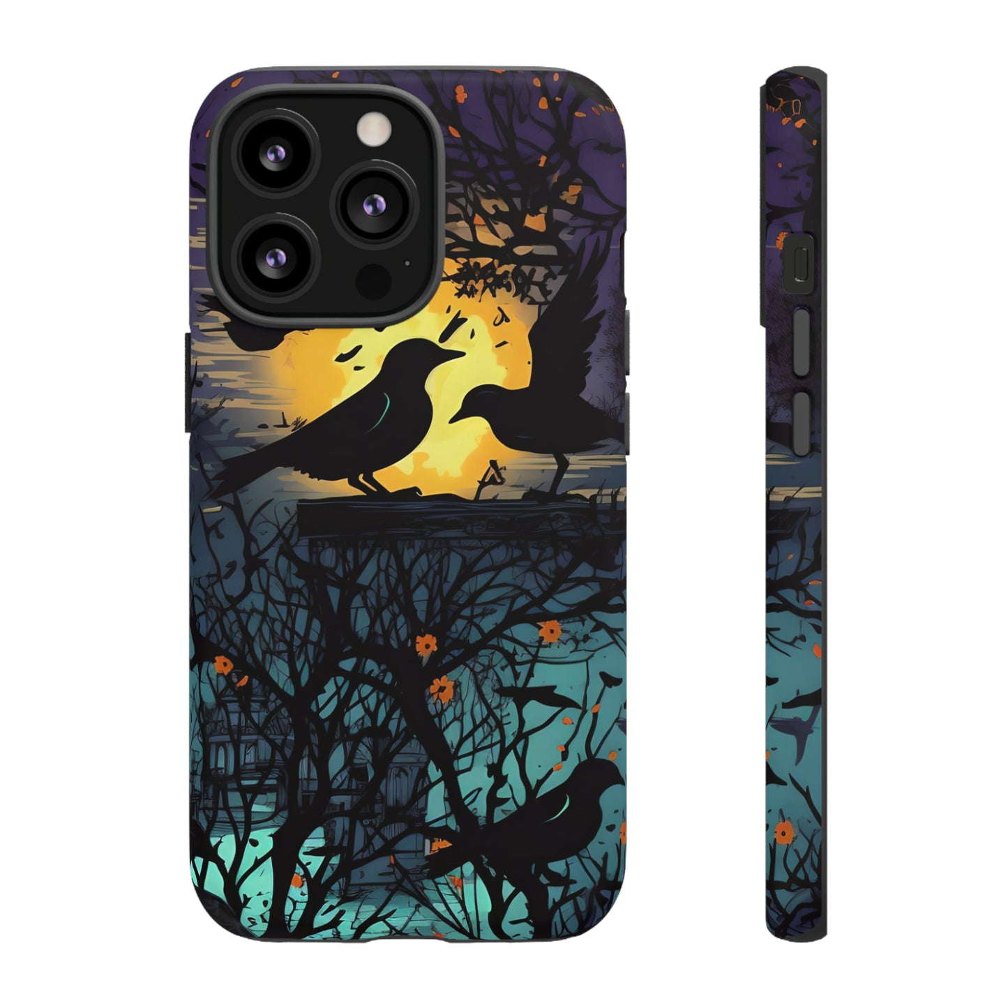 Raven's Reverie Protective Phone Tough Cases for Apple iPhone, Samsung Galaxy, or Google Pixel