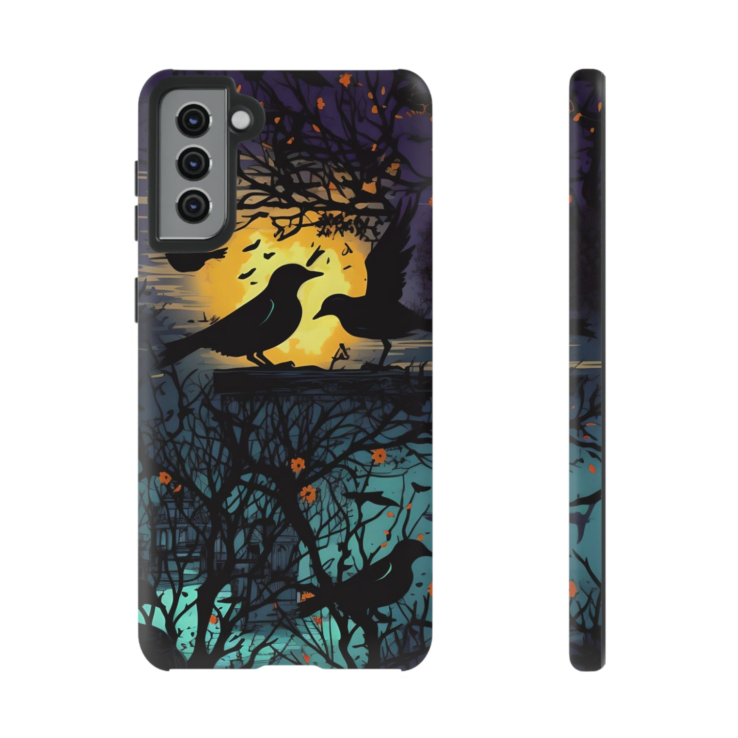 Raven's Reverie Protective Phone Tough Cases for Apple iPhone, Samsung Galaxy, or Google Pixel