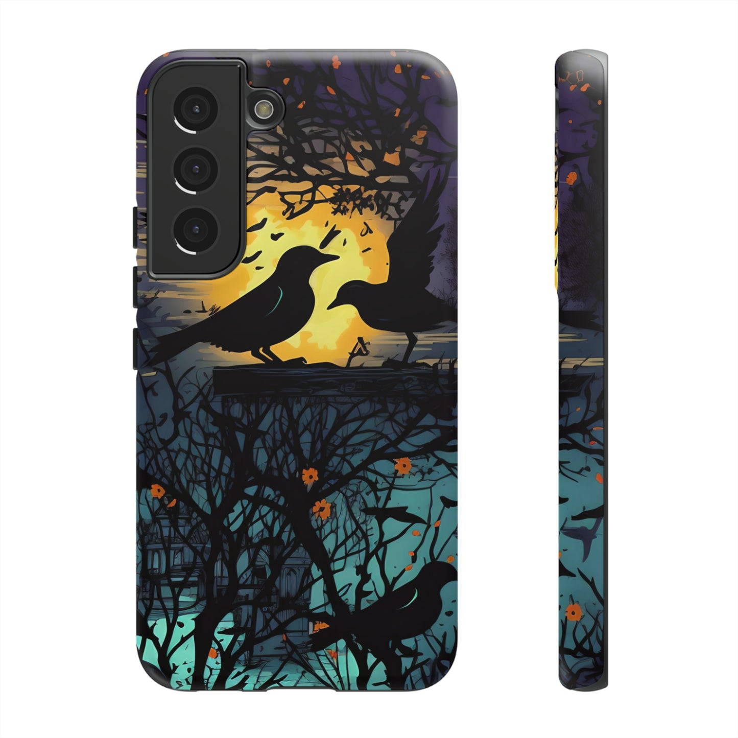 Raven's Reverie Protective Phone Tough Cases for Apple iPhone, Samsung Galaxy, or Google Pixel