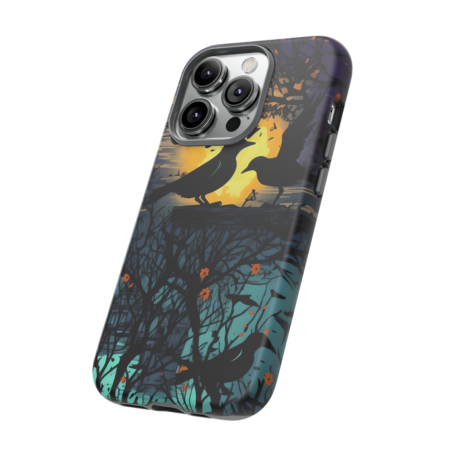 Raven's Reverie Protective Phone Tough Cases for Apple iPhone, Samsung Galaxy, or Google Pixel