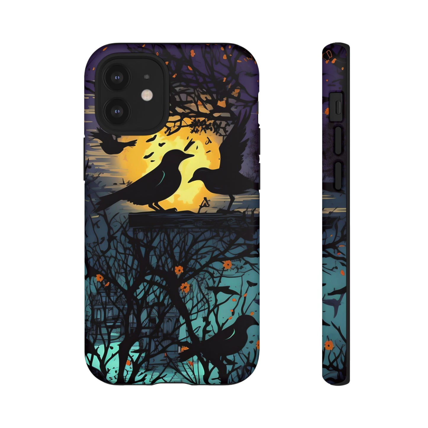 Raven's Reverie Protective Phone Tough Cases for Apple iPhone, Samsung Galaxy, or Google Pixel