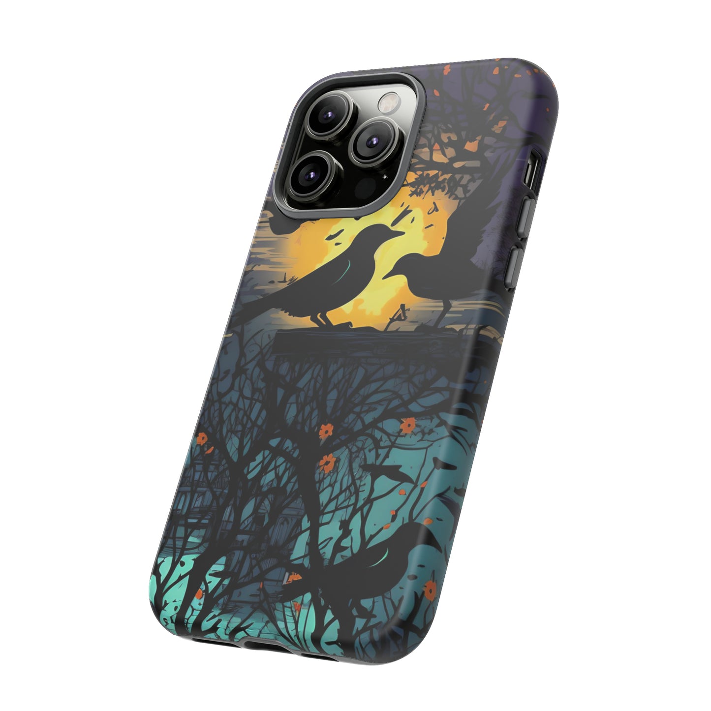 Raven's Reverie Protective Phone Tough Cases for Apple iPhone, Samsung Galaxy, or Google Pixel