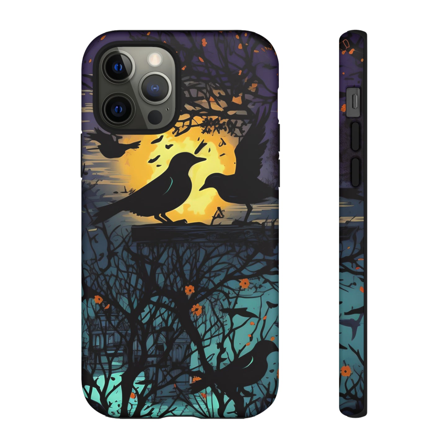 Raven's Reverie Protective Phone Tough Cases for Apple iPhone, Samsung Galaxy, or Google Pixel