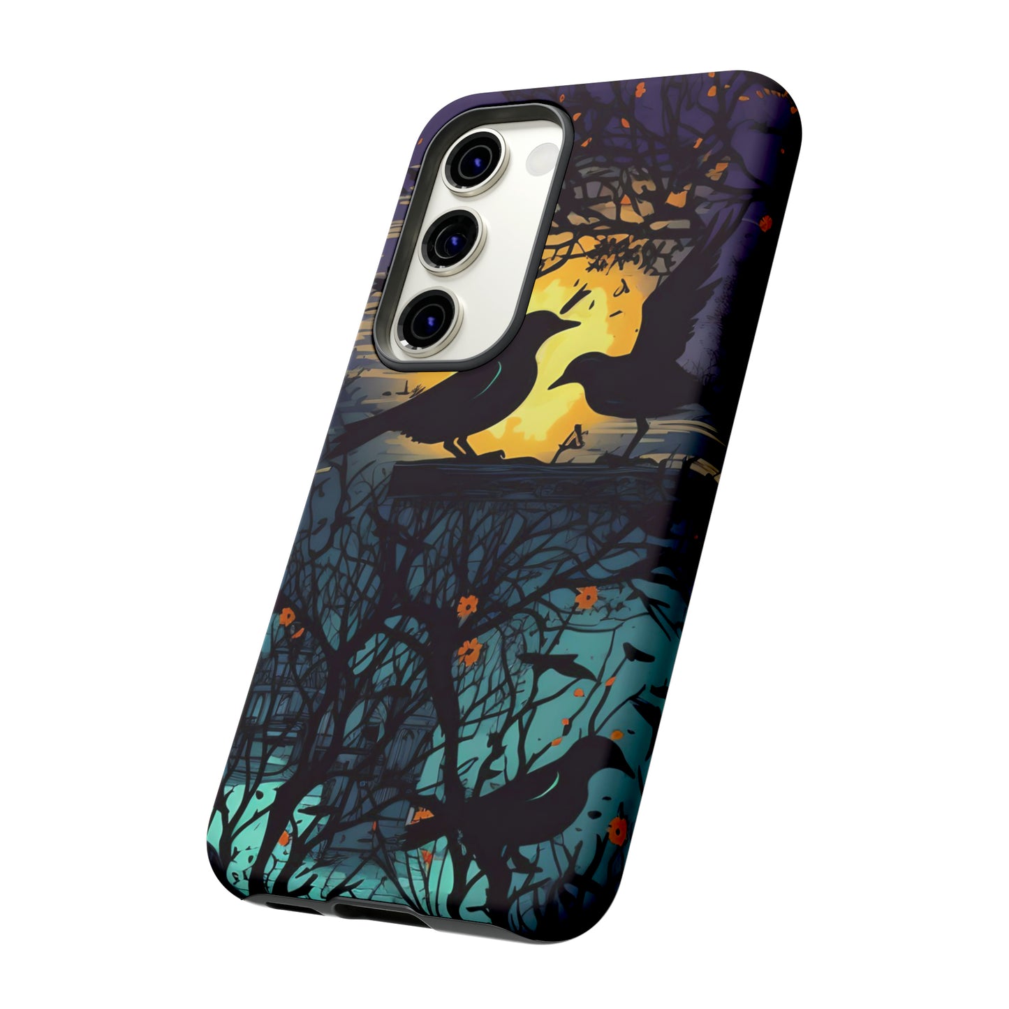 Raven's Reverie Protective Phone Tough Cases for Apple iPhone, Samsung Galaxy, or Google Pixel