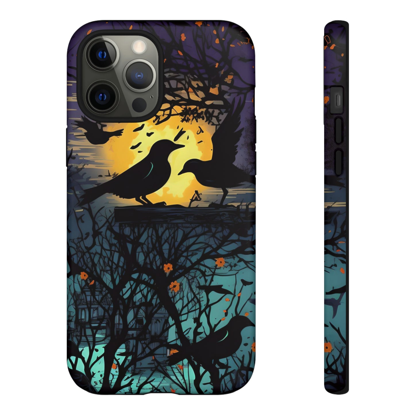 Raven's Reverie Protective Phone Tough Cases for Apple iPhone, Samsung Galaxy, or Google Pixel