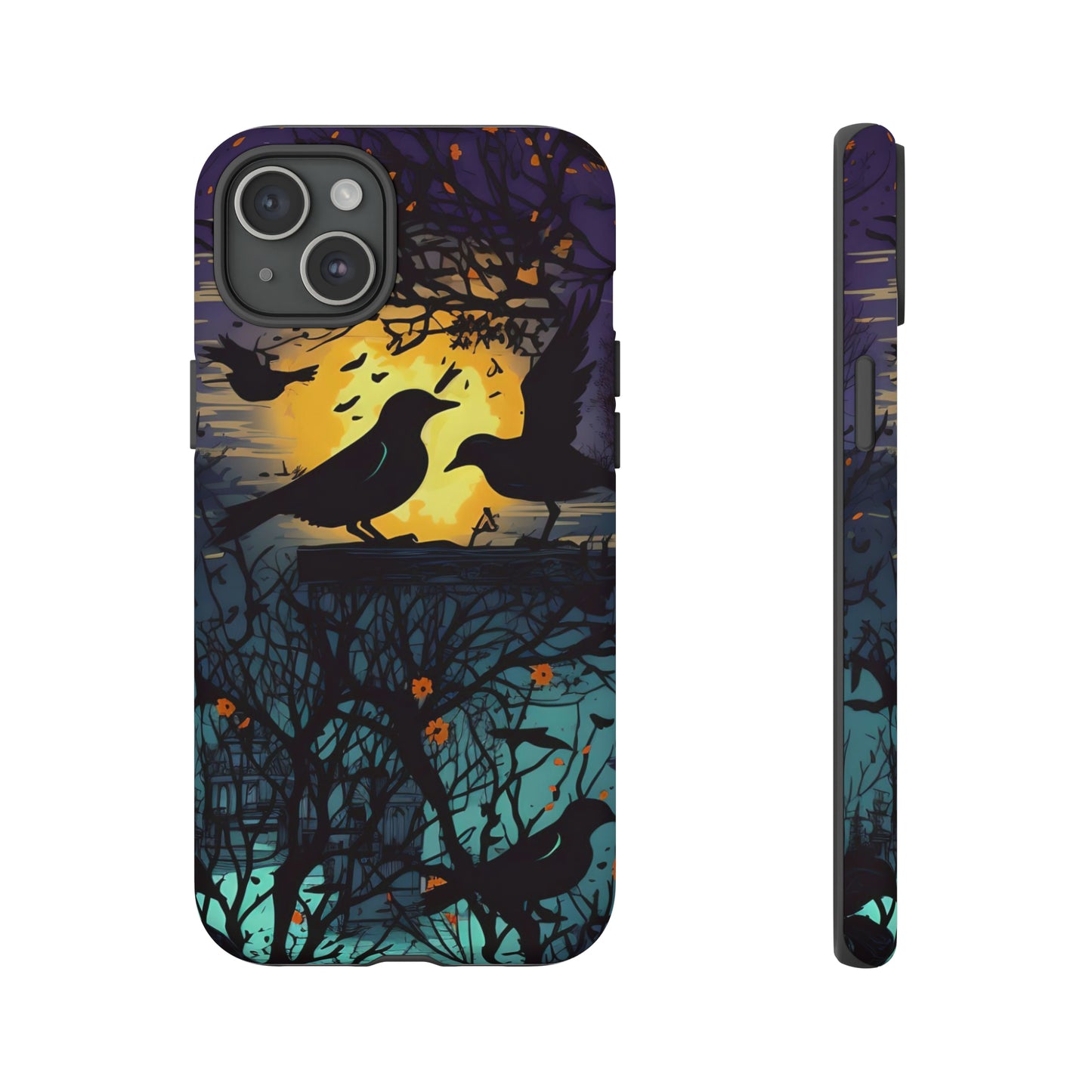 Raven's Reverie Protective Phone Tough Cases for Apple iPhone, Samsung Galaxy, or Google Pixel