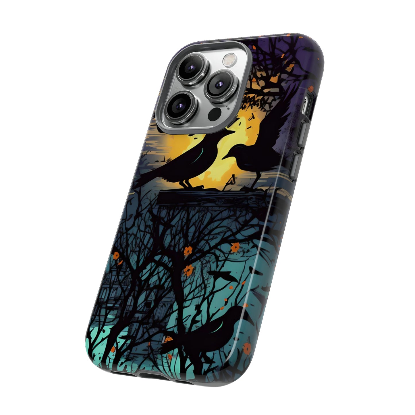 Raven's Reverie Protective Phone Tough Cases for Apple iPhone, Samsung Galaxy, or Google Pixel