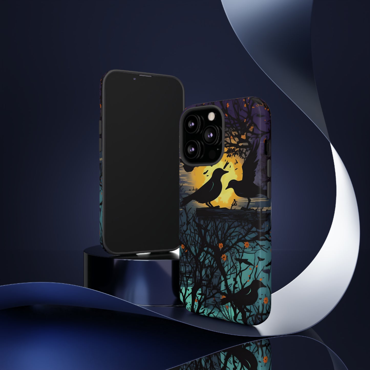 Raven's Reverie Protective Phone Tough Cases for Apple iPhone, Samsung Galaxy, or Google Pixel