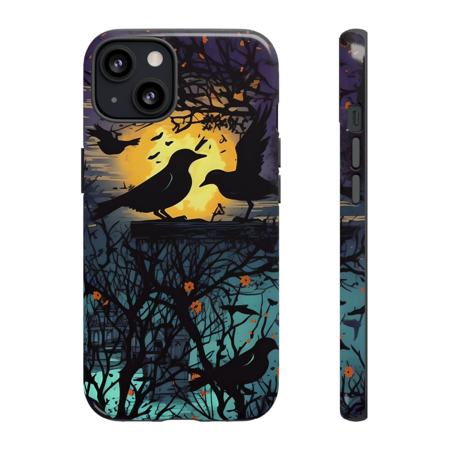 Raven's Reverie Protective Phone Tough Cases for Apple iPhone, Samsung Galaxy, or Google Pixel