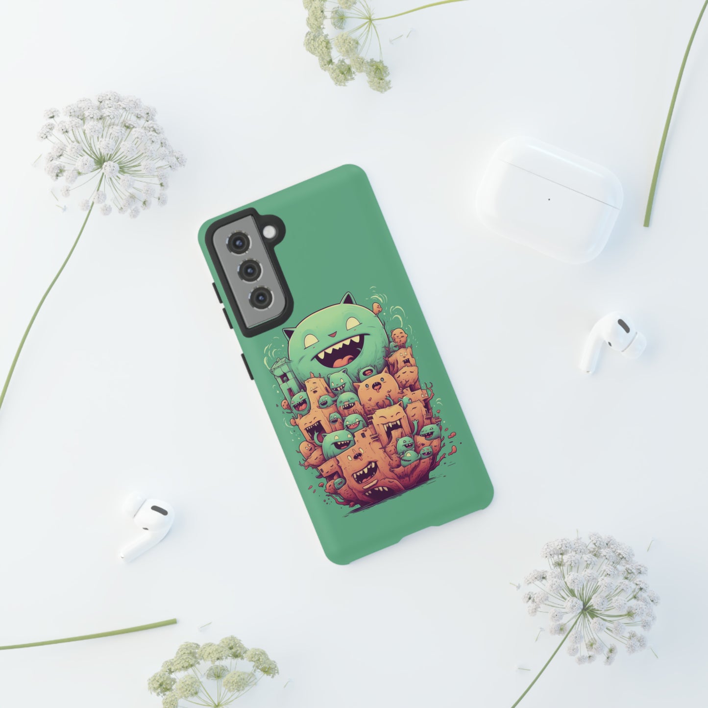 Twisted Monster Edition Tough Cases for your Apple iPhone, Samsung Galaxy, or Google Pixel device