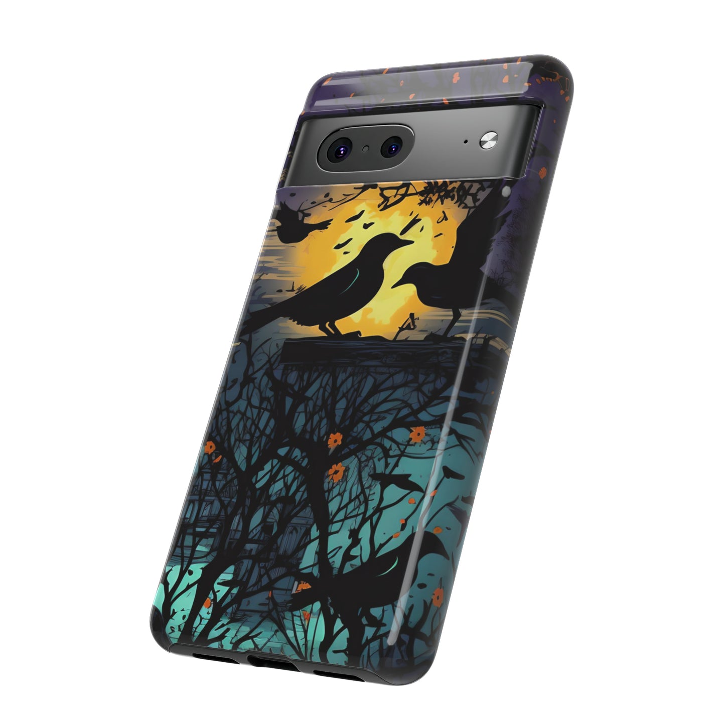 Raven's Reverie Protective Phone Tough Cases for Apple iPhone, Samsung Galaxy, or Google Pixel