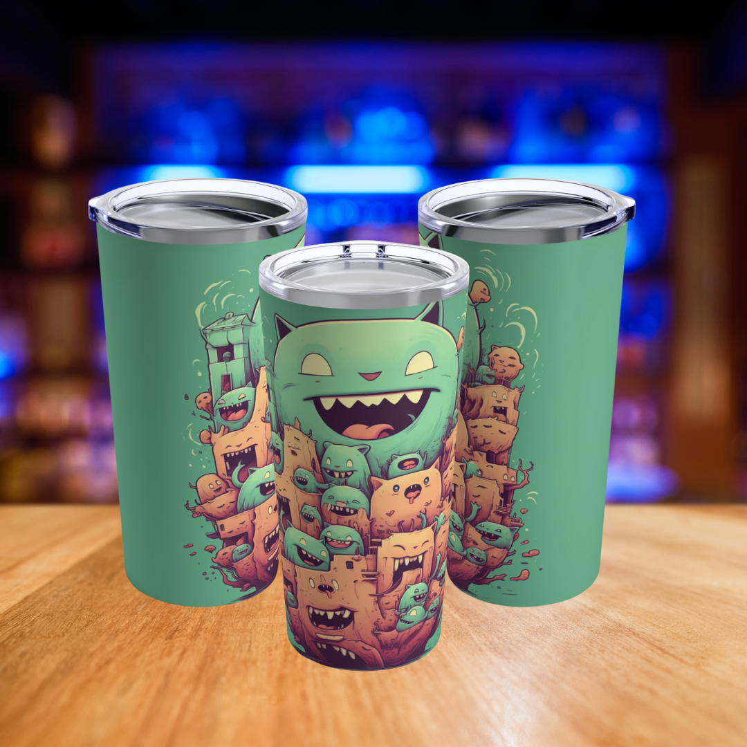 Just to Make You Smile - Twisted Monster edition - Travel Tumbler 20oz